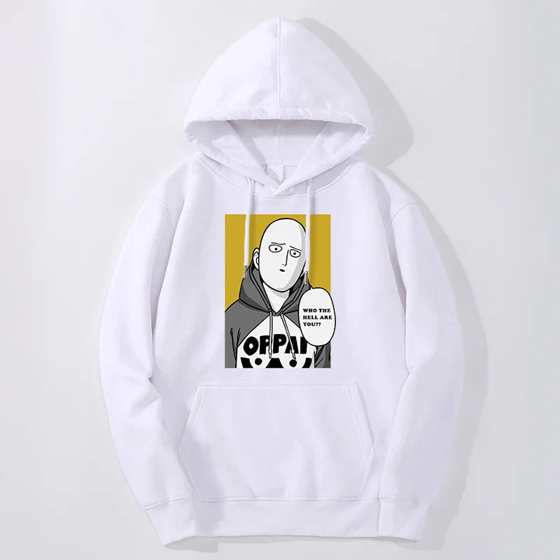 One Punch Man Graphic Hoodie Pullover Japan Anime Saitama Mens Sweatshirts Harajuku New Fleece Pullover Sudaderas