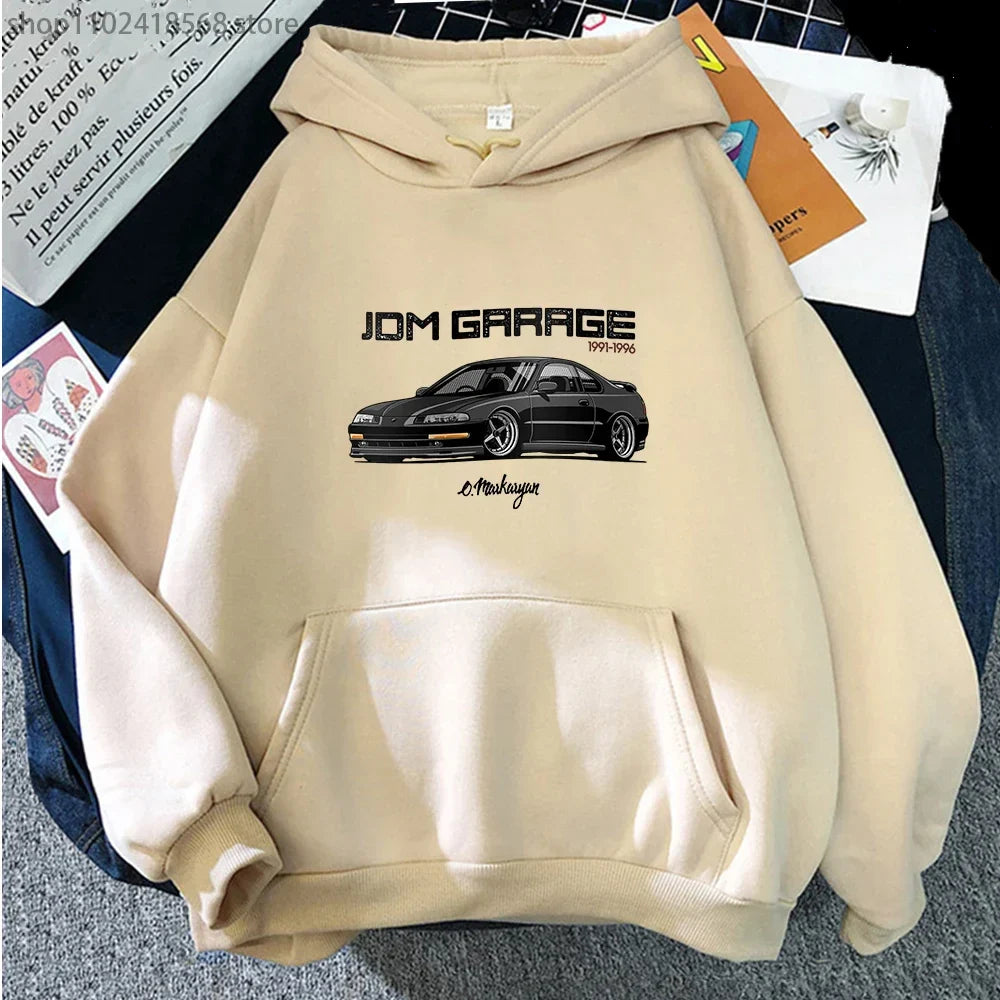 JDM Hoodie CRX Initial D Anime Seatshirt