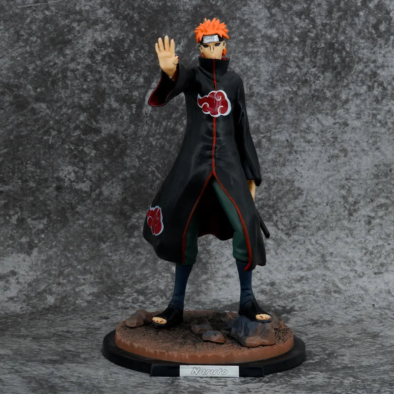 28cm Naruto Anime Figure Akatsuki Pain Pvc Action Figurine Ornaments Model Collectible Statue Toys For Children Birthday Gifts