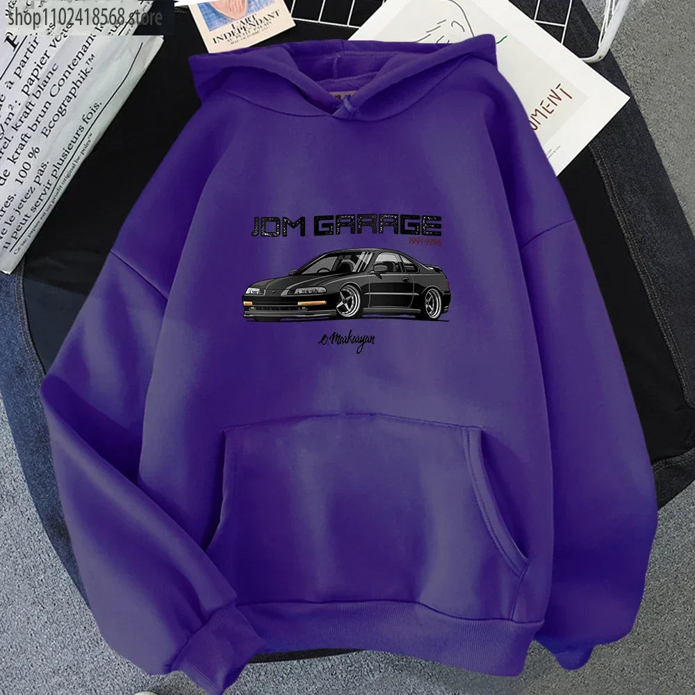 JDM Hoodie CRX Initial D Anime Seatshirt