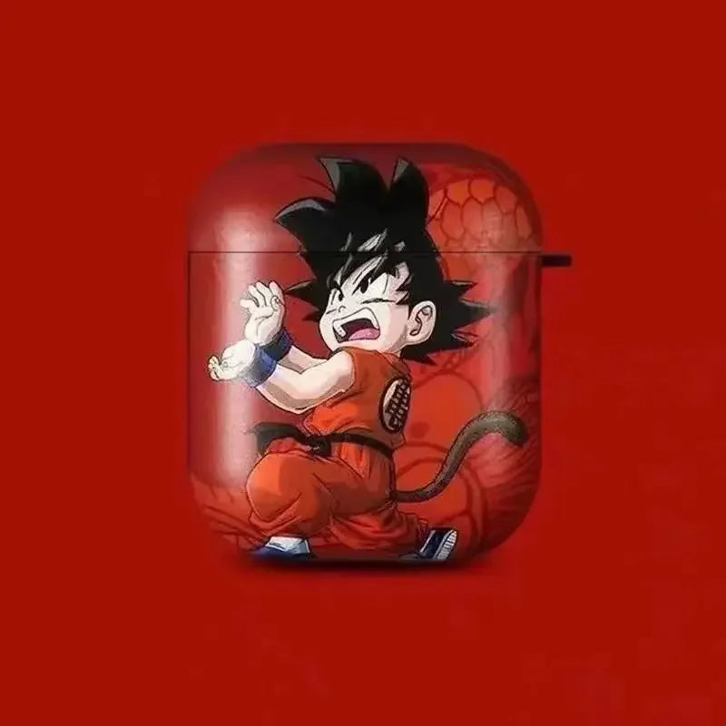 Dragon Ball Goku Wireless Bluetooth Earphone Case for Apple Airpods 1 2 3rd Case for AirPods Pro Case Skin Sticker Birthday Gift