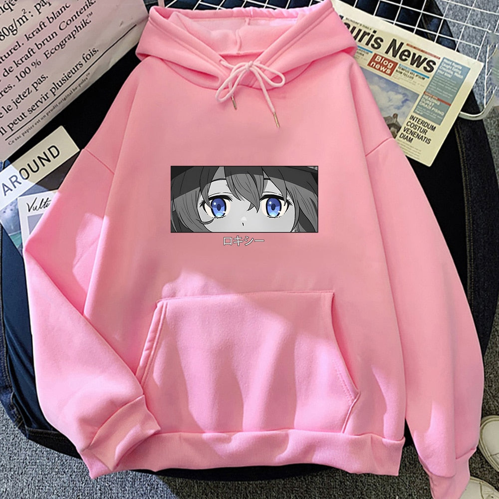 Mushoku Tensei Jobless Reincarnation Roxy Eye Funny Kawaii Anime Hoodie High Quality