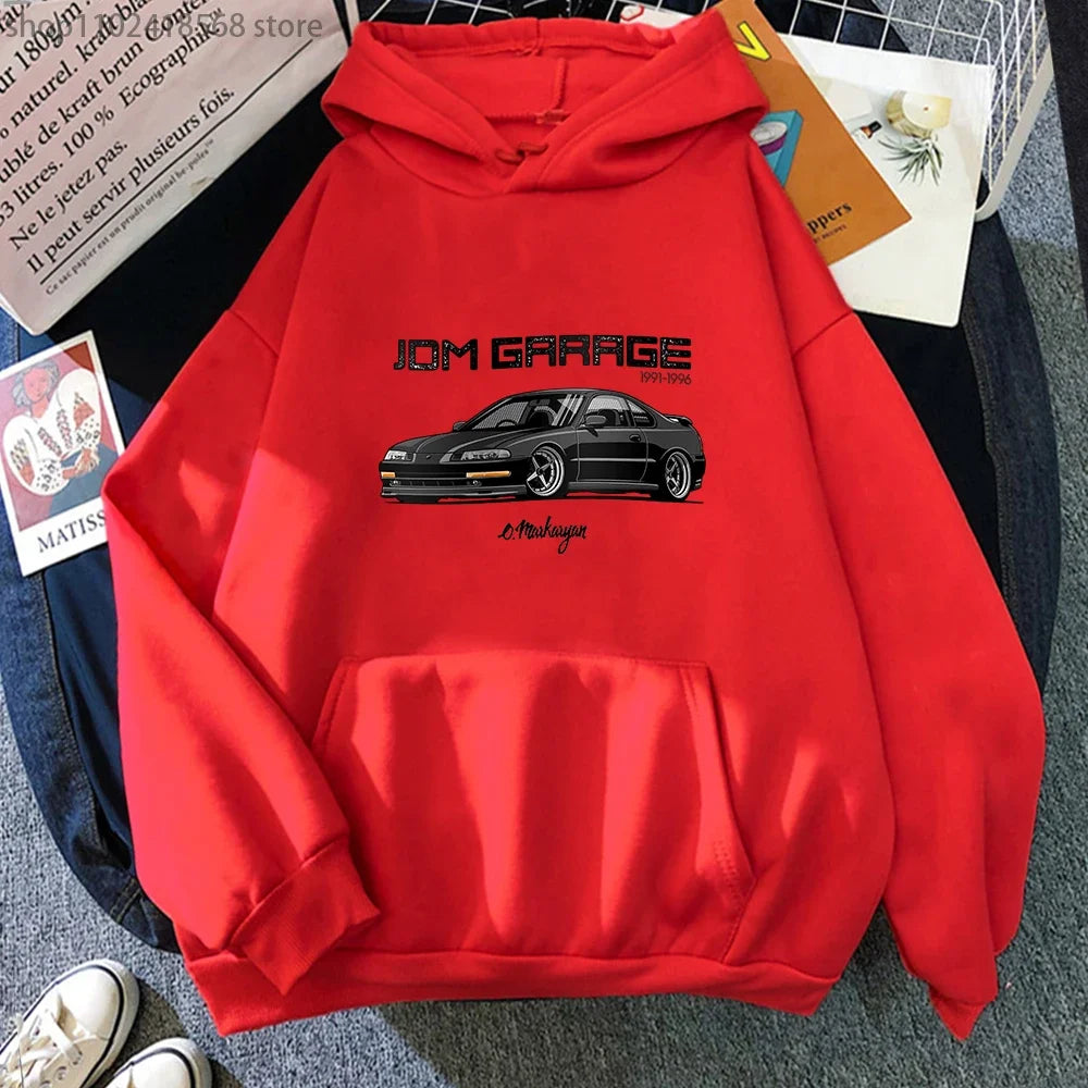 JDM Hoodie CRX Initial D Anime Seatshirt