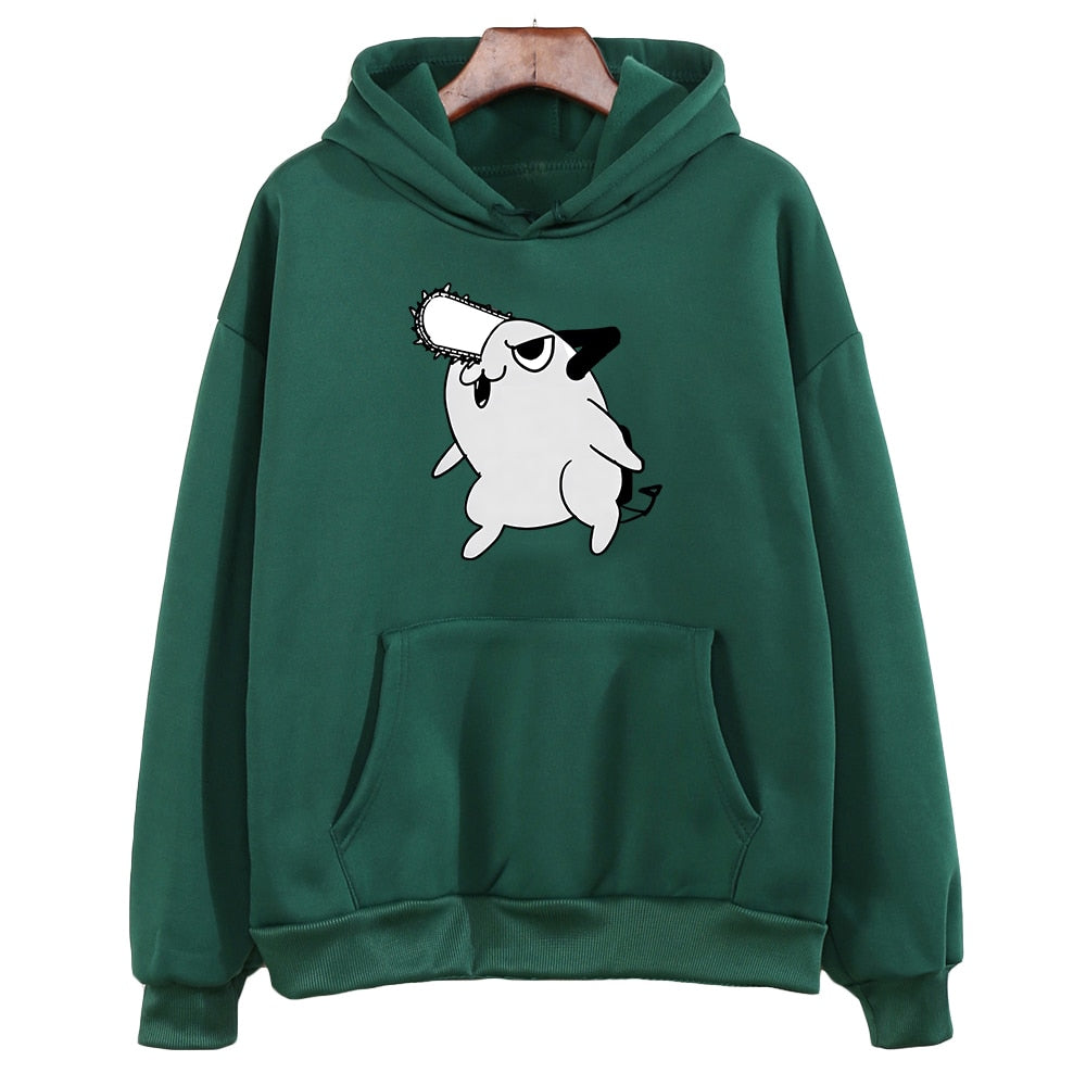 Best Chainsaw Man Pochita Kawaii Aesthetic Cute Anime Hoodie High Quality