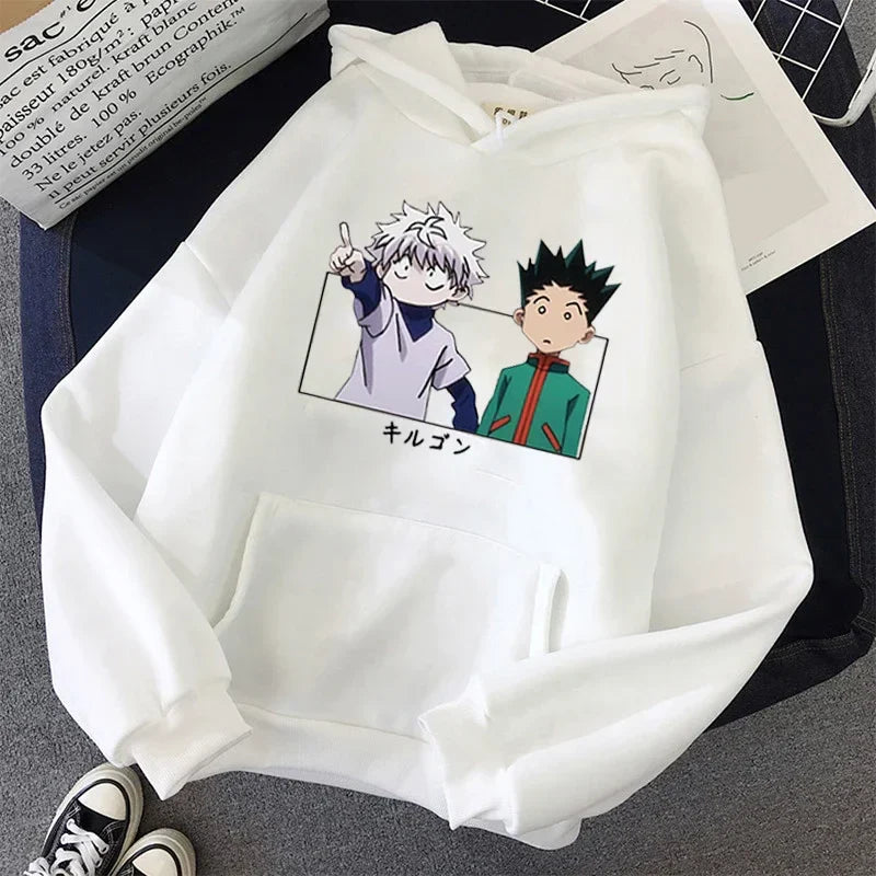 Hunter X Hunter Gon Killua Hoodie Large Size