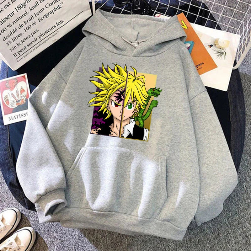 Nanatsu no Taizai Meliodas Hoodie - Unisex Long Sleeve