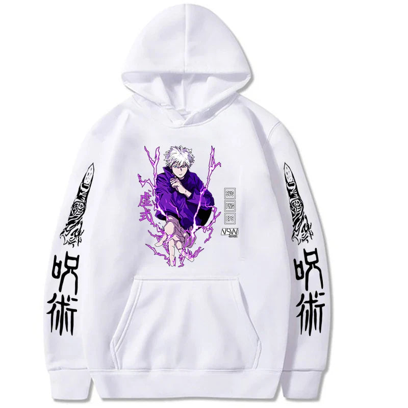 Anime Jujutsu Kaisen Hoodie Men Women Sweatshirt Streetwears Winter and Autumn Anime New in Sweatshirts Plus Size Hoodie