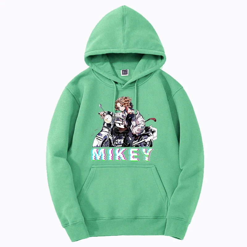 Tokyo Revengers Winter Hoodies Men Women Mikey Anime Hooded Sweatshirts New Harajuku Casual Sportswear Sudaderas