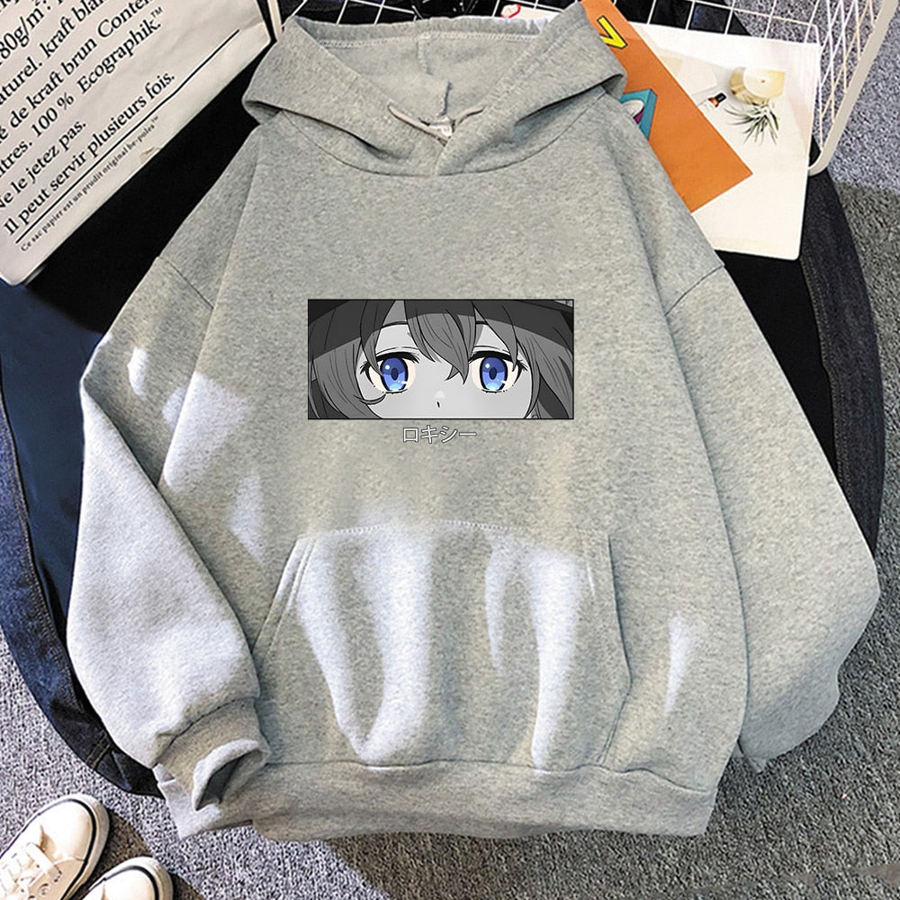 Mushoku Tensei Jobless Reincarnation Roxy Eye Funny Kawaii Anime Hoodie High Quality