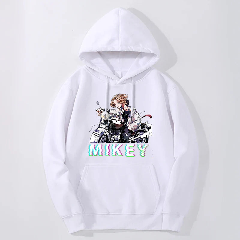 Tokyo Revengers Winter Hoodies Men Women Mikey Anime Hooded Sweatshirts New Harajuku Casual Sportswear Sudaderas