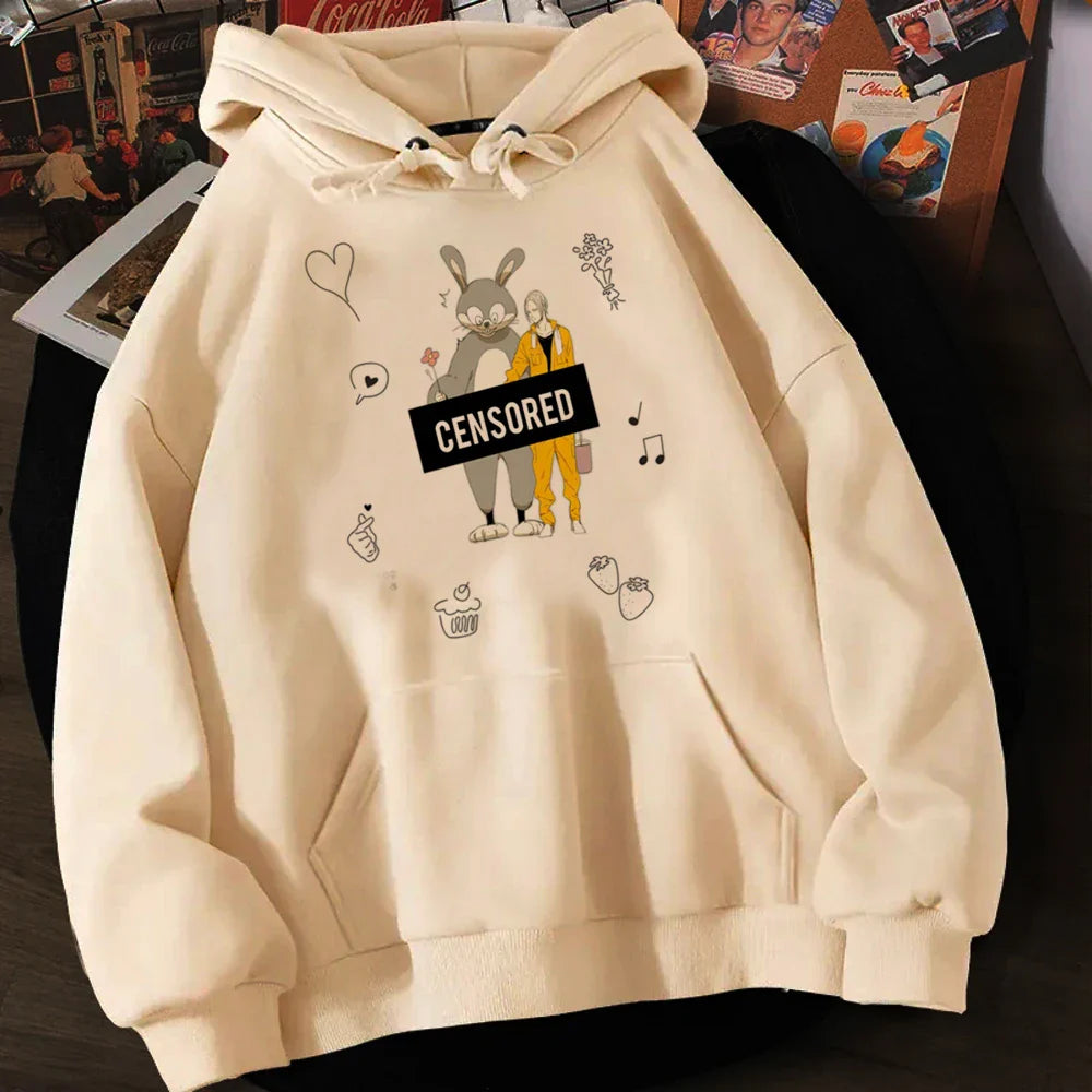 Anime Hoodie Aesthetic Clothes Women Winter Tops Manga He Tian & Mo Guan Hoodies Harajuku Unisex Sweatshirts Vintage