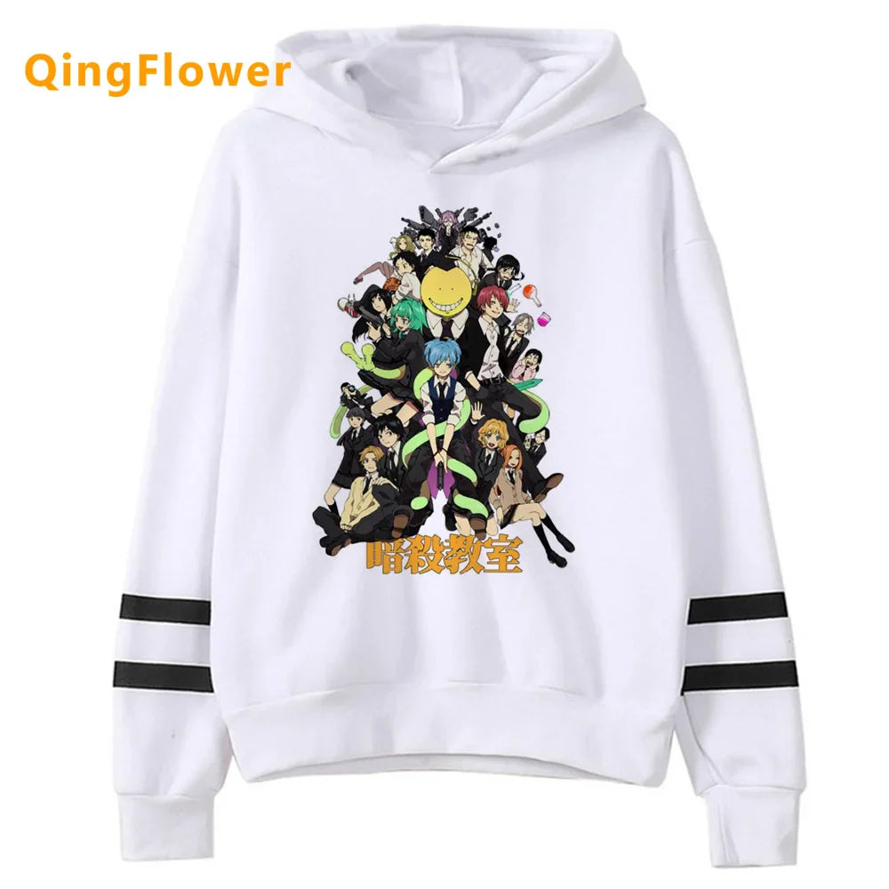 Assassination Classroom hoodies women aesthetic Kawaii anime clothing female Korean style clothes