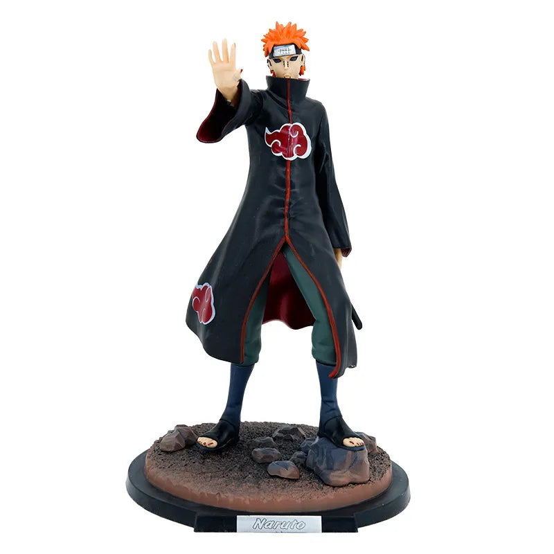 28cm Naruto Anime Figure Akatsuki Pain Pvc Action Figurine Ornaments Model Collectible Statue Toys For Children Birthday Gifts