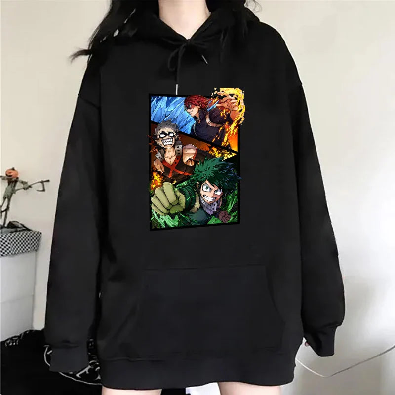 Anime Deku Bakugou Katsuki Todoroki Shoto Hoodies