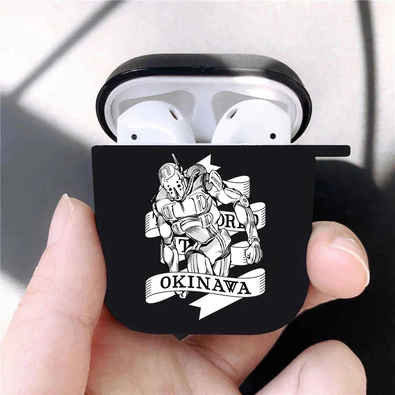 JoJo's Bizarre Adventure JoJo Anime Soft silicone TPU Case For AirPods Pro2 1 2 3 Black Wireless Bluetooth Earphone Box Cover