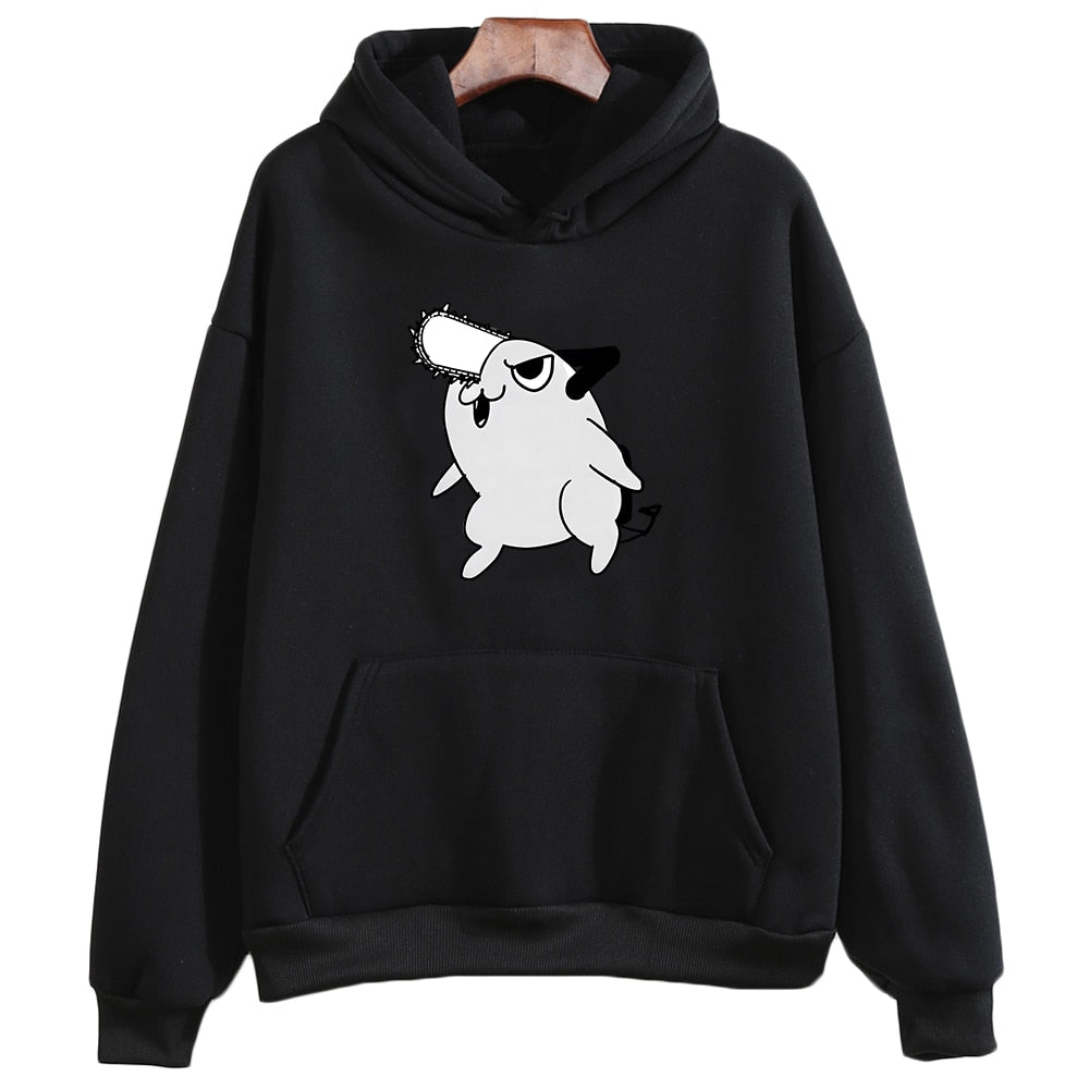 Best Chainsaw Man Pochita Kawaii Aesthetic Cute Anime Hoodie High Quality