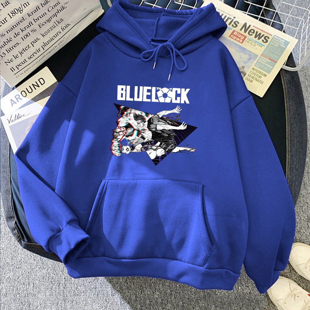 Blue Lock Yoichi Isagi Skill Football Anime Hoodie High Quality