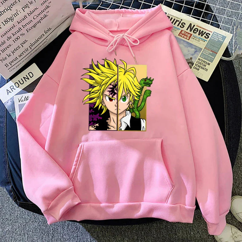 Nanatsu no Taizai Meliodas Hoodie - Unisex Long Sleeve