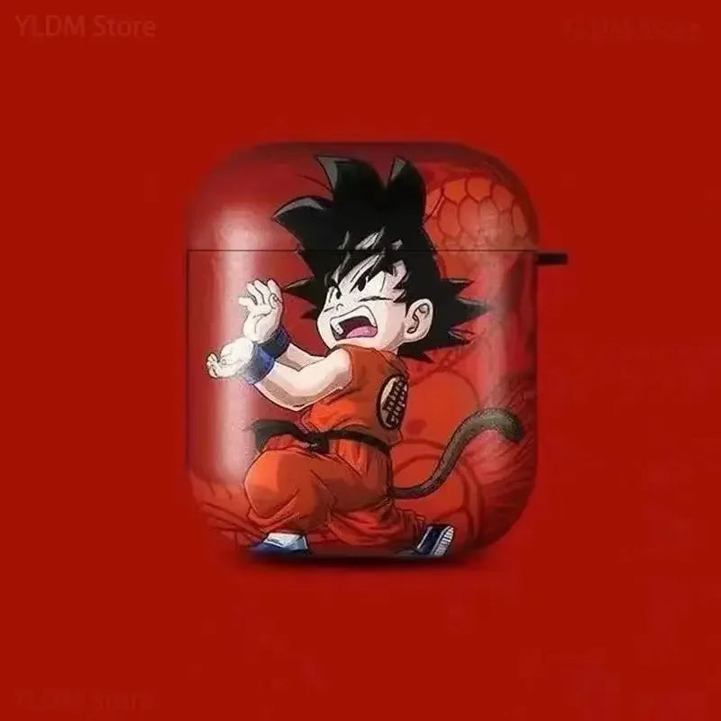 Dragon Ball Goku Wireless Bluetooth Earphone Case for Apple Airpods 1 2 3rd Case for AirPods Pro Case Skin Sticker Birthday Gift