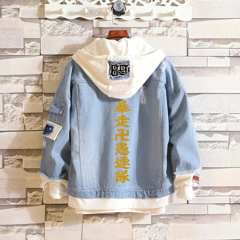 Tokyo Revengers Cosplay Denim Hoodie