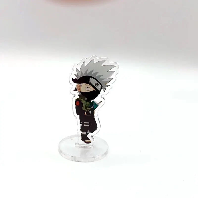 Naruto Acrylic Figure Stand - Uchiha Sasuke Desk Decor Ornament