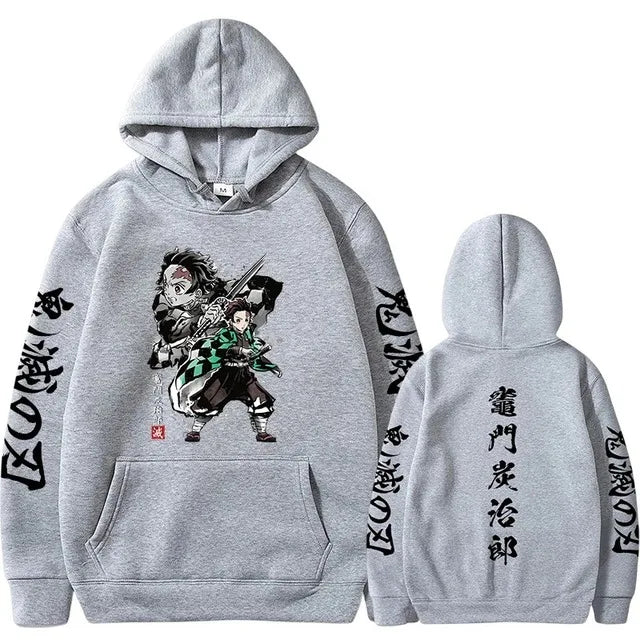 Anime Demon Slayer Hoodie Cotton Pullover