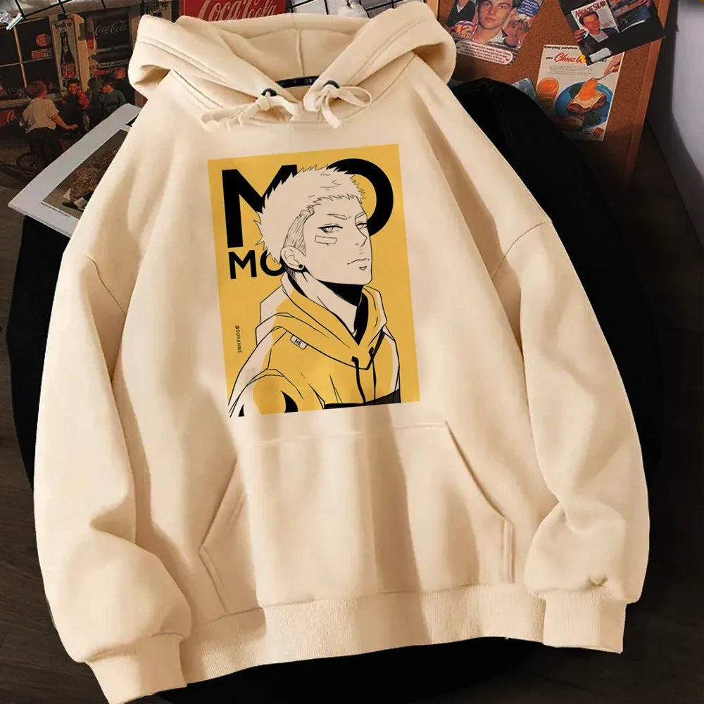 Anime Hoodie Aesthetic Clothes Women Winter Tops Manga He Tian & Mo Guan Hoodies Harajuku Unisex Sweatshirts Vintage