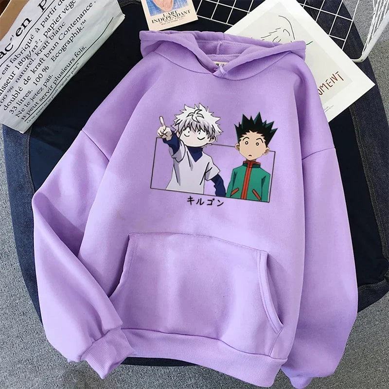 Hunter X Hunter Gon Killua Hoodie Large Size