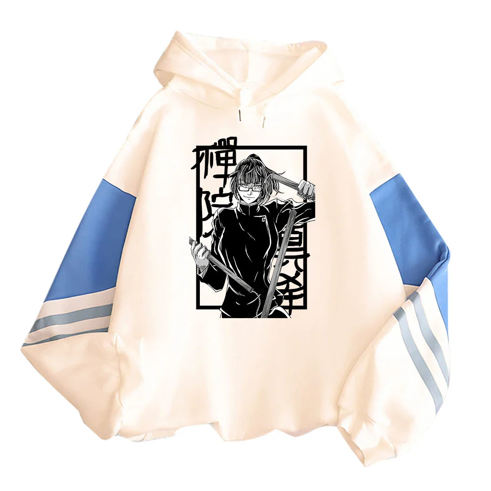 Anime Jujutsu Kaisen Plus Size Hoodies Zenin Maki Anime