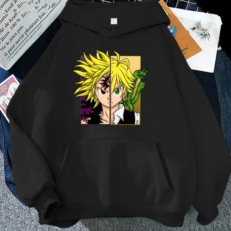 Nanatsu no Taizai Meliodas Hoodie - Unisex Long Sleeve