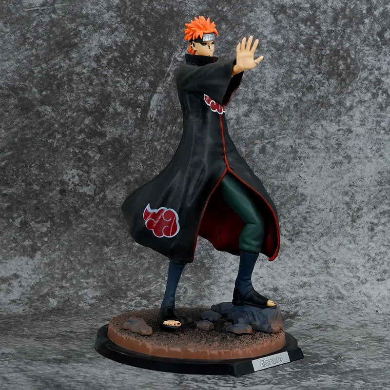 28cm Naruto Anime Figure Akatsuki Pain Pvc Action Figurine Ornaments Model Collectible Statue Toys For Children Birthday Gifts