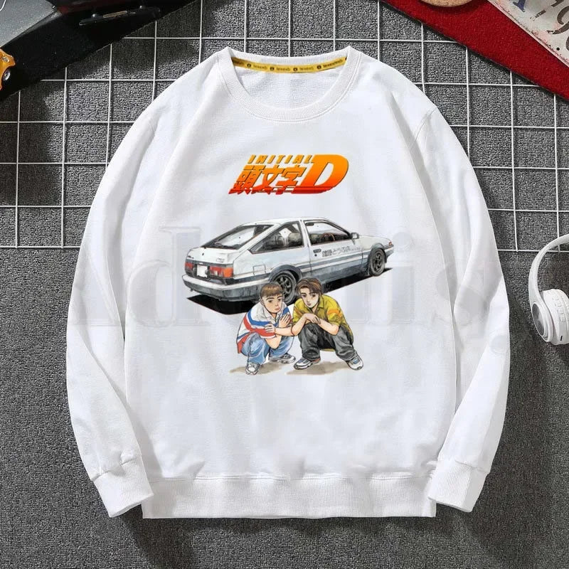 Initial D AE86 Anime Hoodie sweatshirt