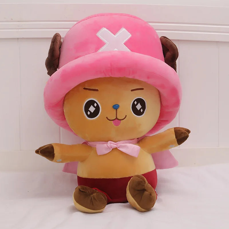 4 styles One Piece Anime Figure Tony Tony Chopper 35cm Stuffed Plush Doll Toy Bedroom Decoration  For Kid Xmas Gift Toy