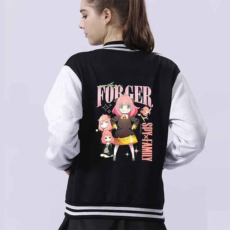 Spy X Family Anya Forger Baseball Jacket - Unisex