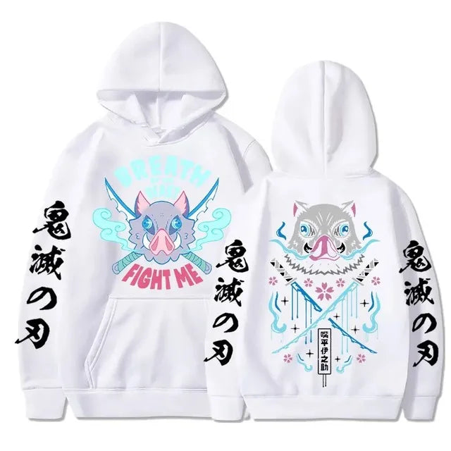 Anime Demon Slayer Hoodie Cotton Pullover