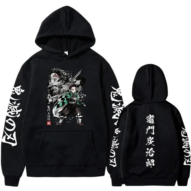 Anime Demon Slayer Hoodie Cotton Pullover