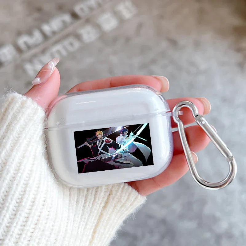 Bleach Anime AirPods Case: Shockproof & Transparent