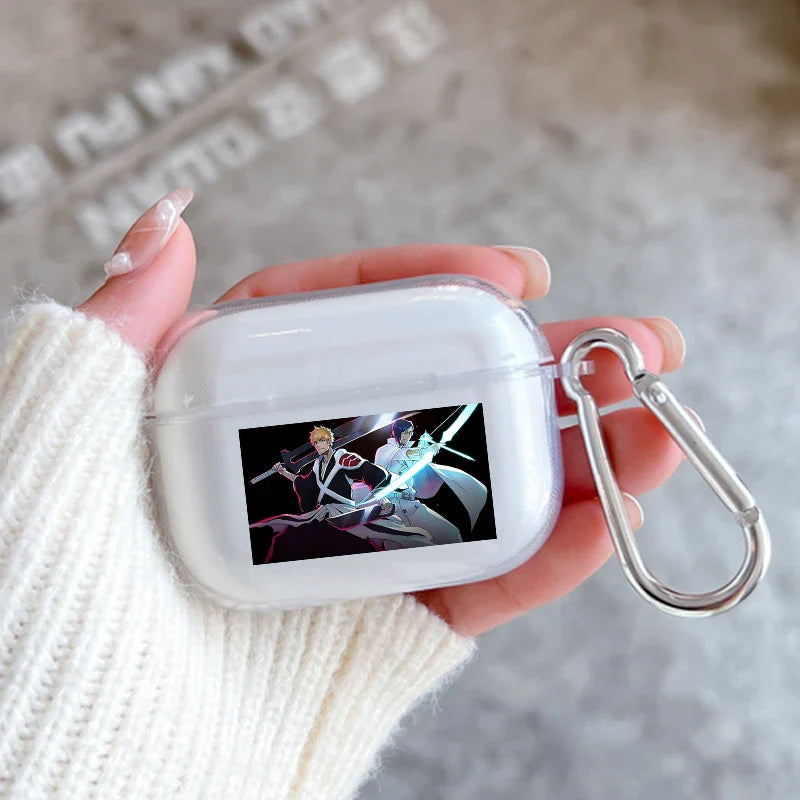 Bleach Anime AirPods Case: Shockproof & Transparent