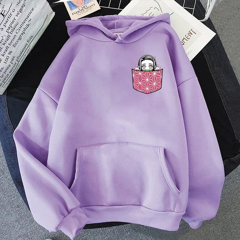 Demon Slayer Nezuko Hoodie - Autumn & Winter