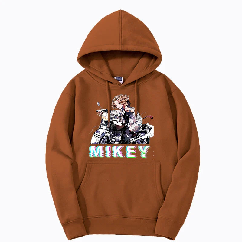 Tokyo Revengers Winter Hoodies Men Women Mikey Anime Hooded Sweatshirts New Harajuku Casual Sportswear Sudaderas