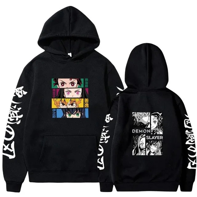 Anime Demon Slayer Hoodie Cotton Pullover