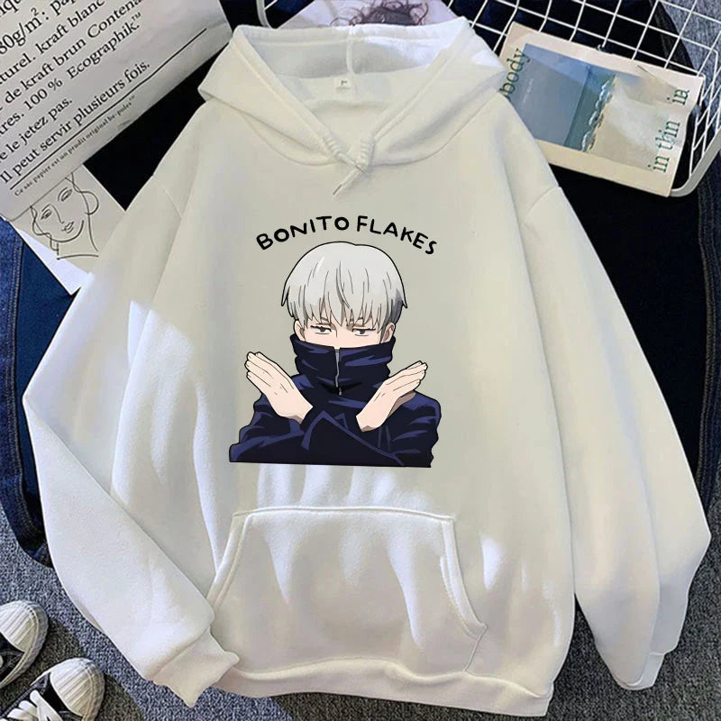 Anime Jujutsu Kaisen Inumaki Toge Unisex Hoodie - Casual Long Sleeve Sweatshirt