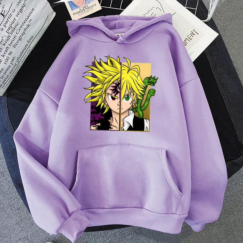 Nanatsu no Taizai Meliodas Hoodie - Unisex Long Sleeve