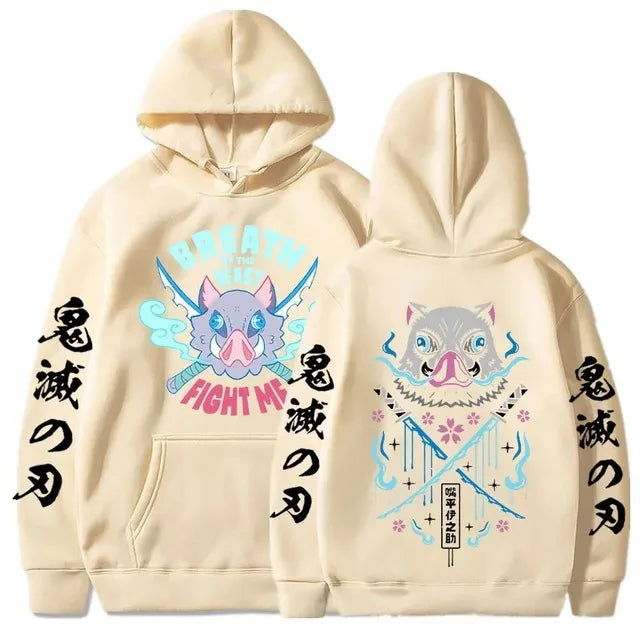 Anime Demon Slayer Hoodie Cotton Pullover