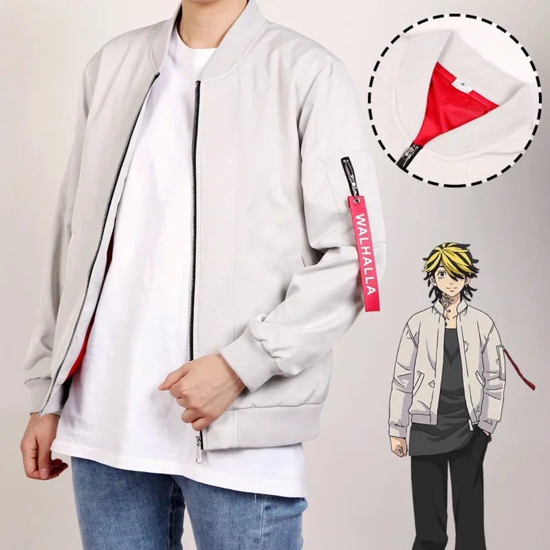 Tokyo Revengers Kazutora Hanemiya Cosplay Jacket - Valhalla Uniform