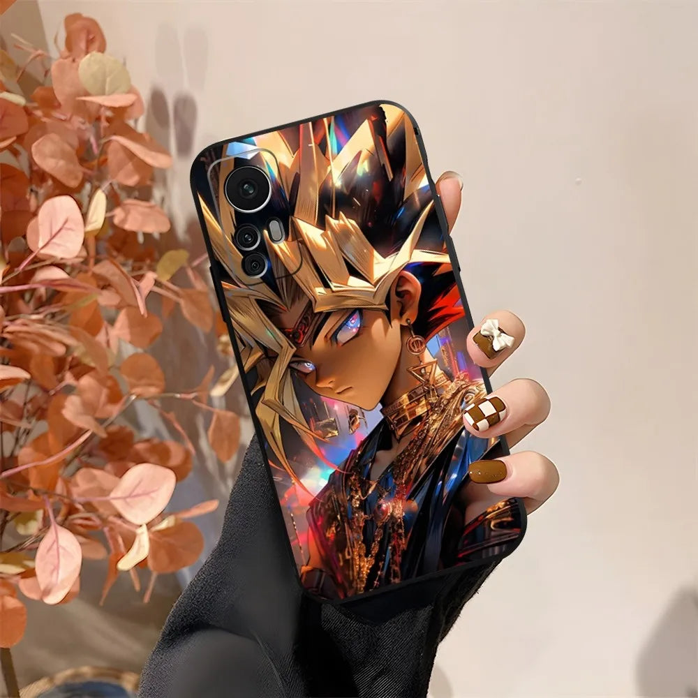 Yu-Gi-Oh! Anime Phone Case for Xiaomi Redmi Note 10 13 12 Pro POCO F4 F5 X5 Pro 12 13 11T Lite Ultra Shell Cover