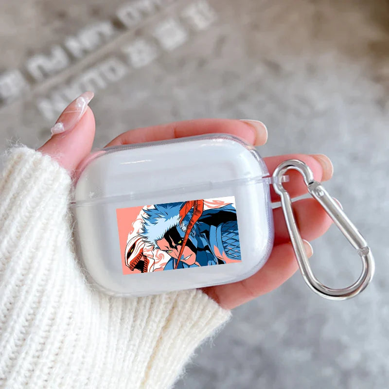 Bleach Anime AirPods Case: Shockproof & Transparent