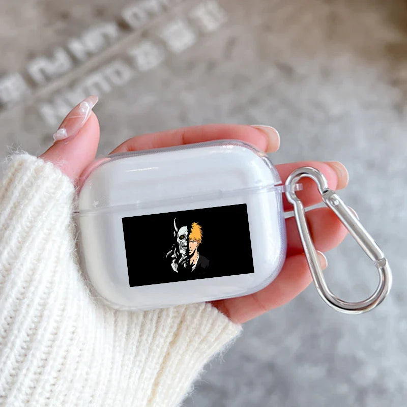 Bleach Anime AirPods Case: Shockproof & Transparent