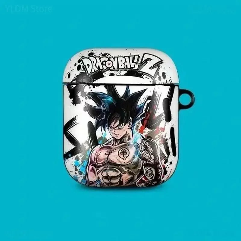 Dragon Ball Goku Wireless Bluetooth Earphone Case for Apple Airpods 1 2 3rd Case for AirPods Pro Case Skin Sticker Birthday Gift