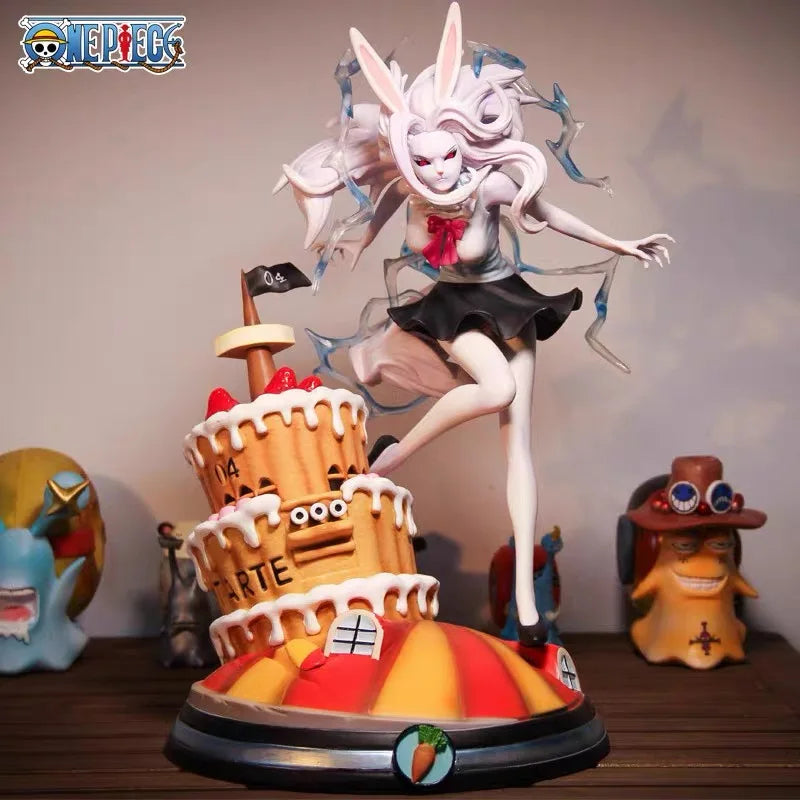 33cm Anime One Piece Figure Carrot Moonlight Lion Rabbit PVC Action Figure Collection Model Toys Dolls Gift